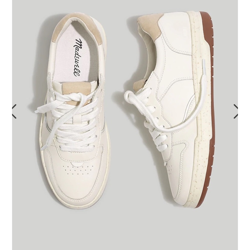Madewell Court Sneakers in White Leather size women 11.5 or  men’s 10